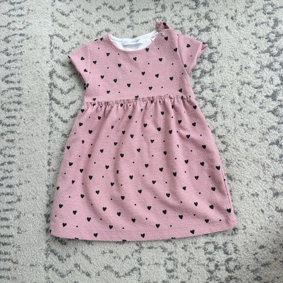 Zara Toddler Heart Dress size 3/4 - Picture 1 of 6